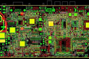 PCB Design Yellow